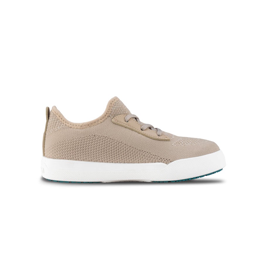 Beige Kids' Vessi Weekend Sneakers | 42783OQDP