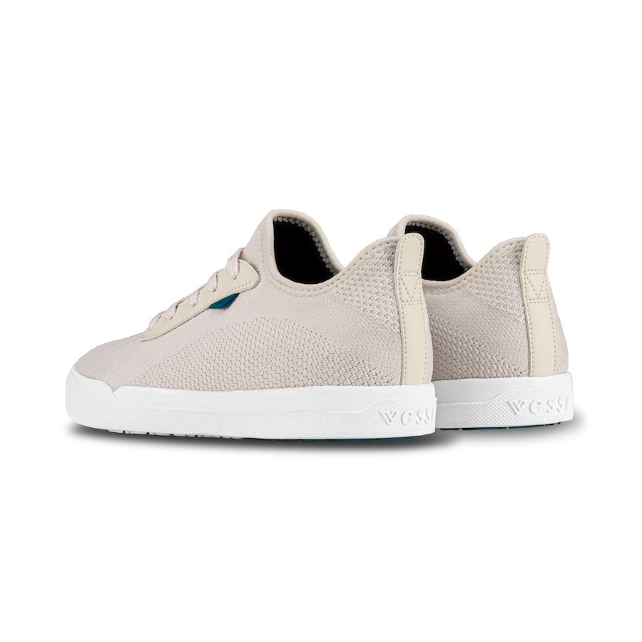 Beige Men's Vessi Weekend Sneakers | 67580FHQR