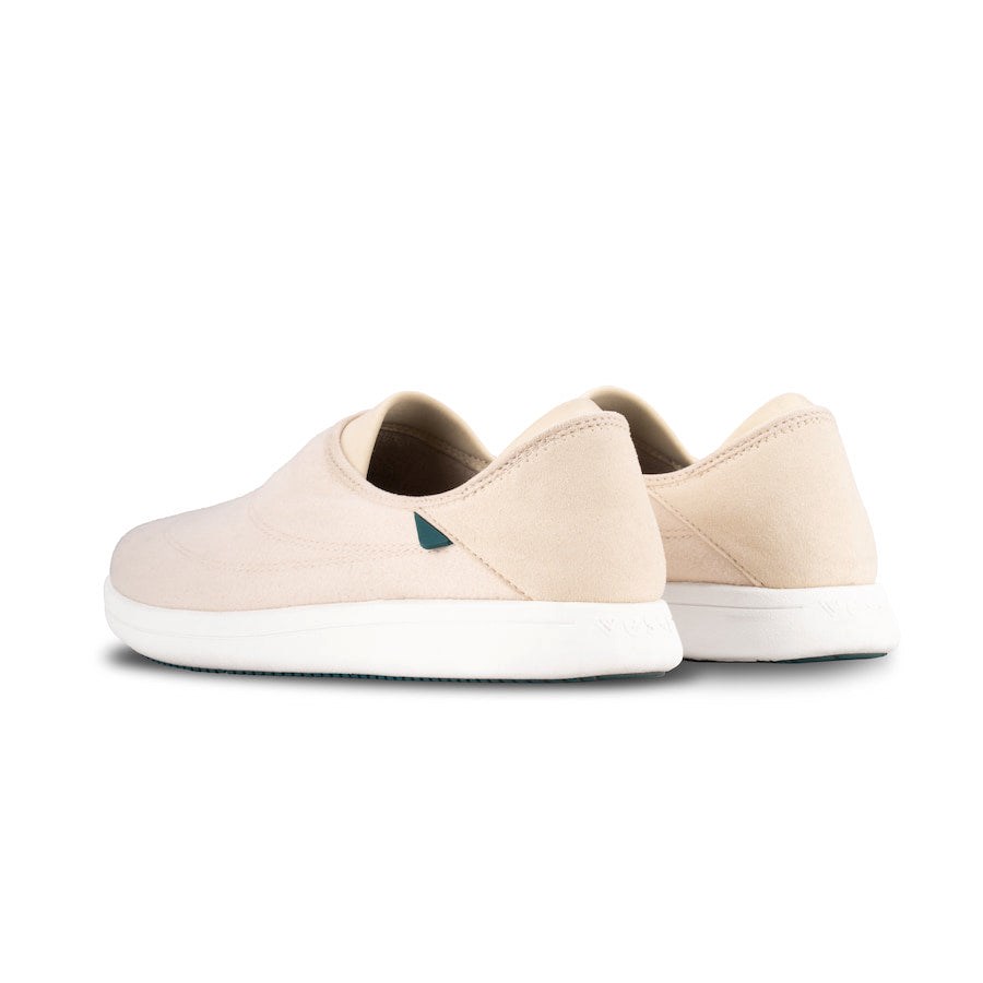 Beige Women's Vessi Sunday Slippers | 03842THFY