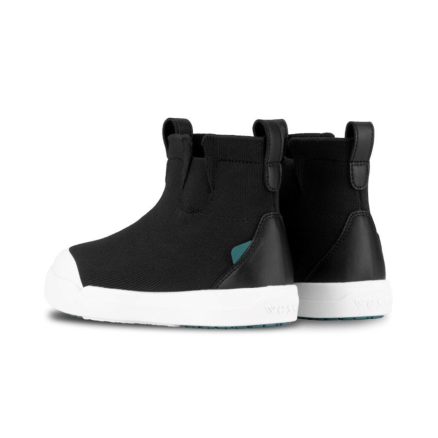 Black Kids' Vessi Weekend Chelsea Boots | 62853ARKP