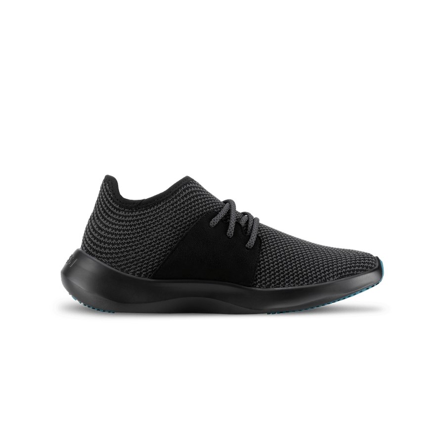 Black Men's Vessi Everyday Classic Sneakers | 40987EAUG