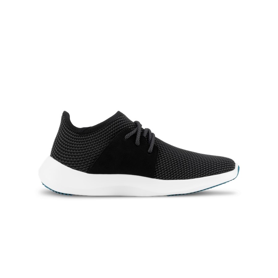 Black Men's Vessi Everyday Classic Sneakers | 68910UGDZ