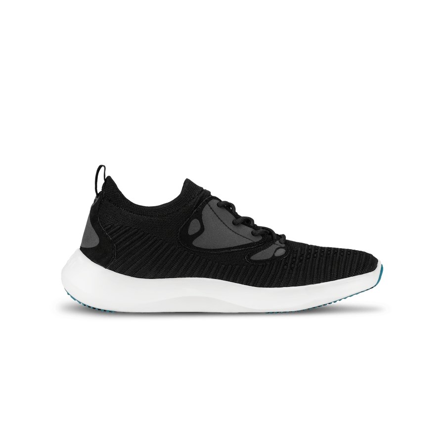 Black Men's Vessi Everyday Move Sneakers | 03274IABD