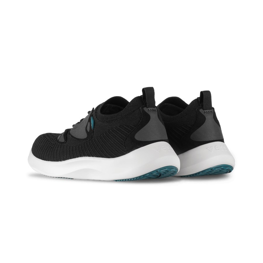 Black Men's Vessi Everyday Move Sneakers | 03274IABD