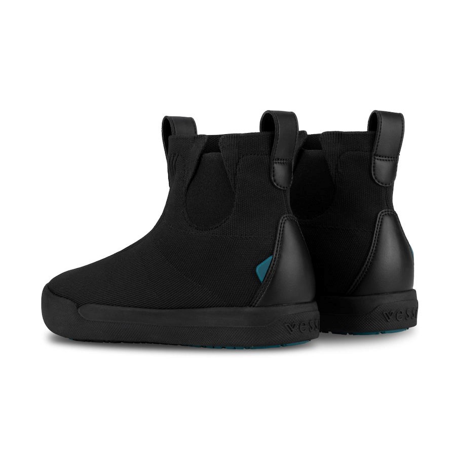 Black Men's Vessi Weekend Chelsea Boots | 23845MJHF