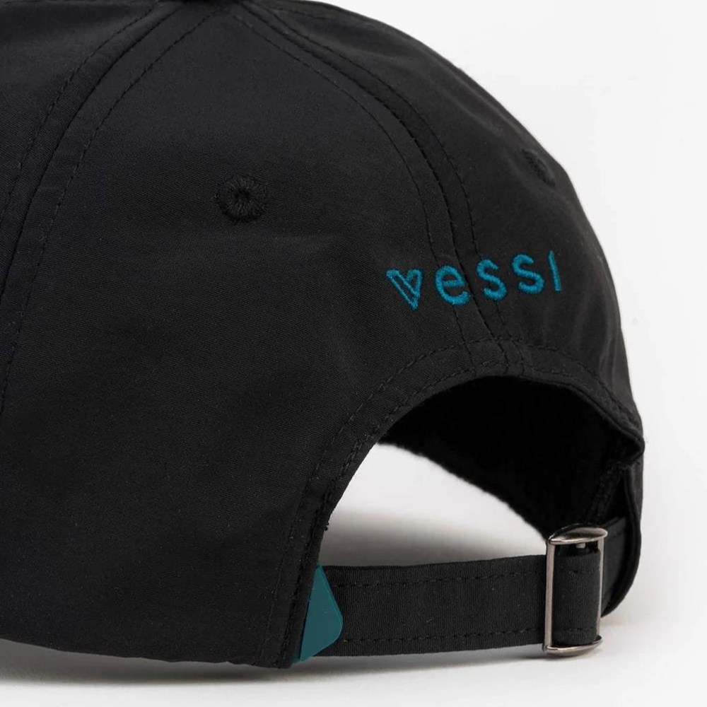 Black Women's Vessi All Weather Hats | 67592GXVQ