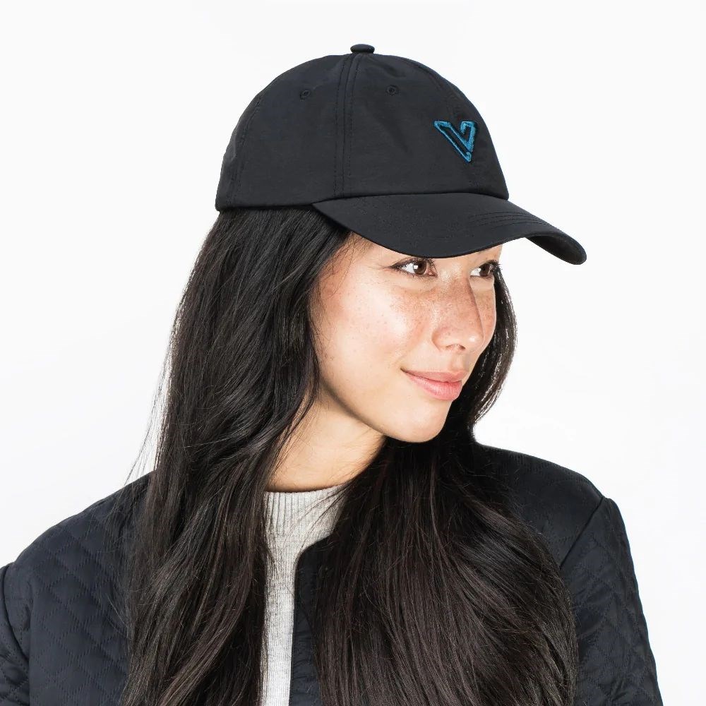 Black Women's Vessi All Weather Hats | 67592GXVQ