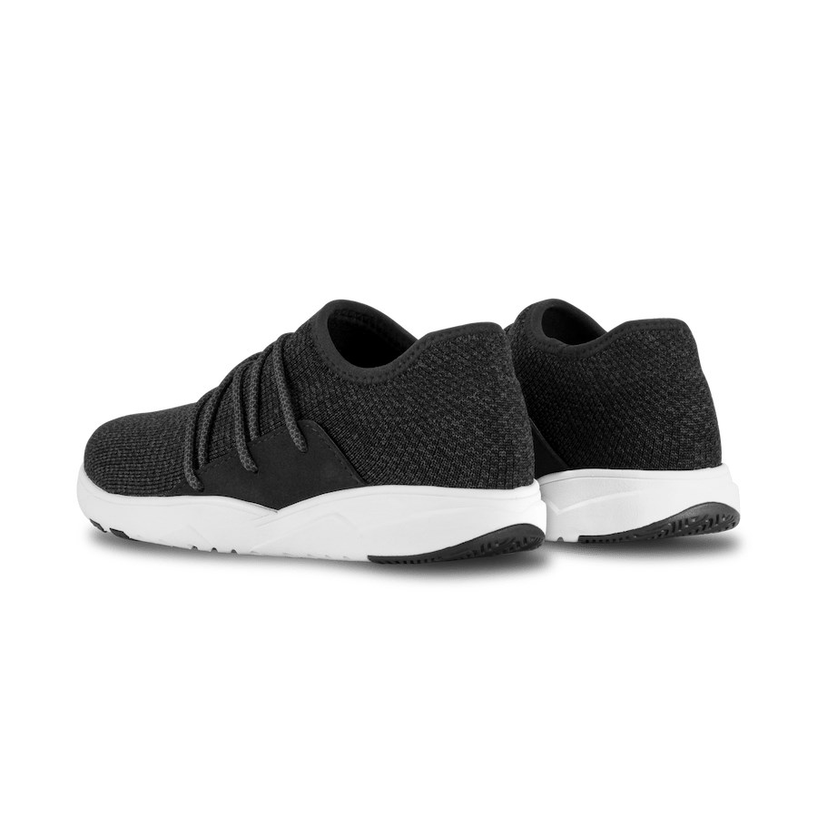 Black Women's Vessi CityScape Classic Sneakers | 30259SOEV