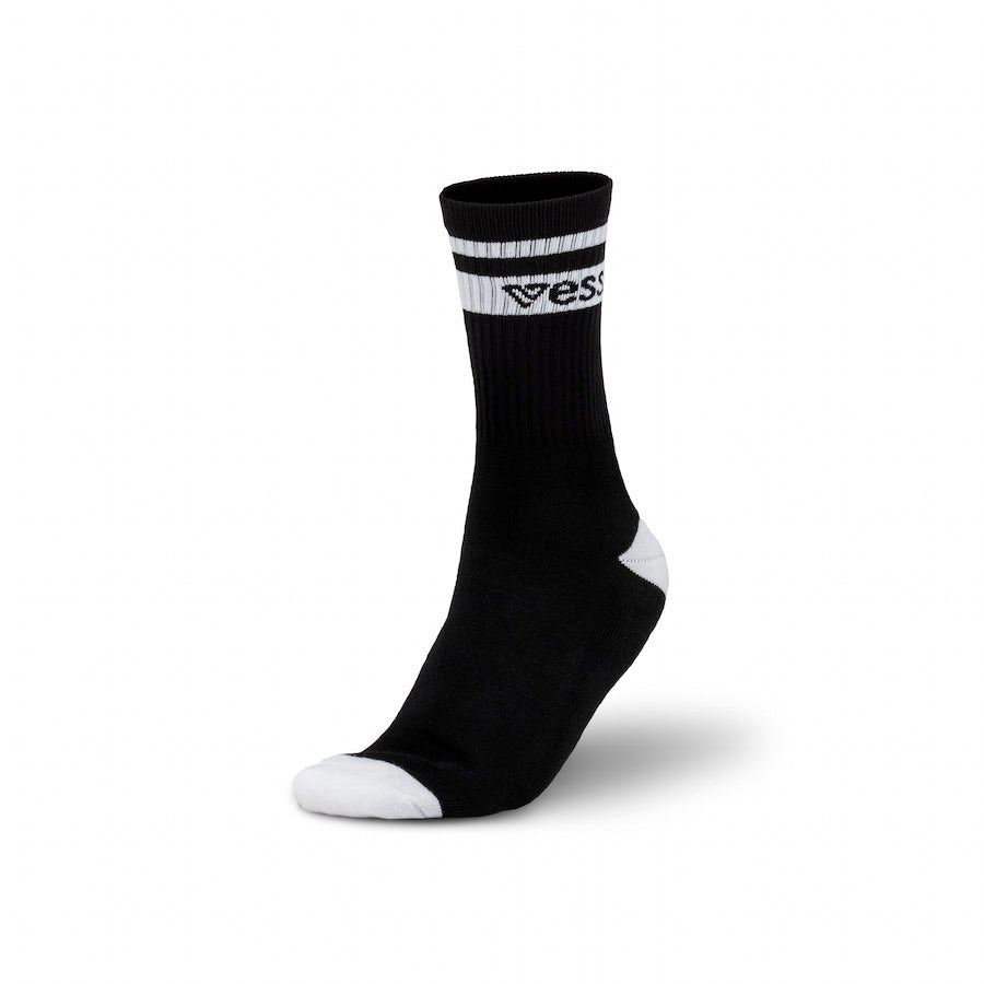 Black Women\'s Vessi Crew Socks | 45839RYHT