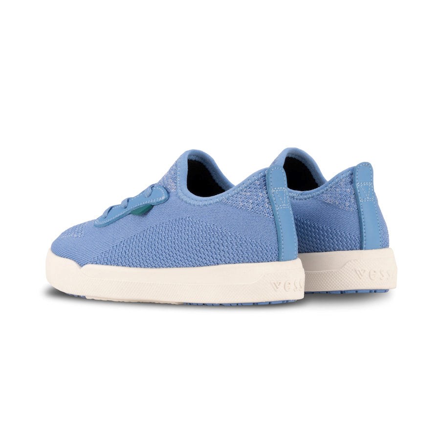 Blue Kids' Vessi Weekend Sneakers | 53609FXNE