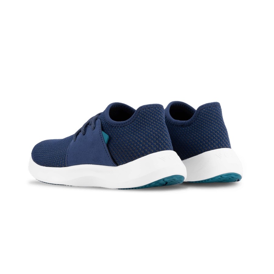 Blue Men's Vessi Everyday Classic Sneakers | 18975NLYG