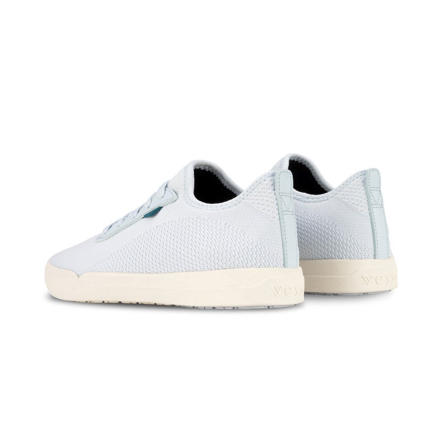 Blue Men's Vessi Weekend Sneakers | 06483NHRZ