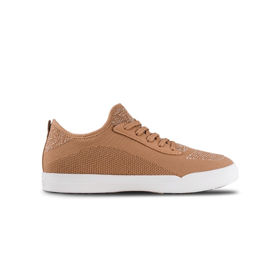 Brown Women's Vessi Weekend Sneakers | 35027NIKS