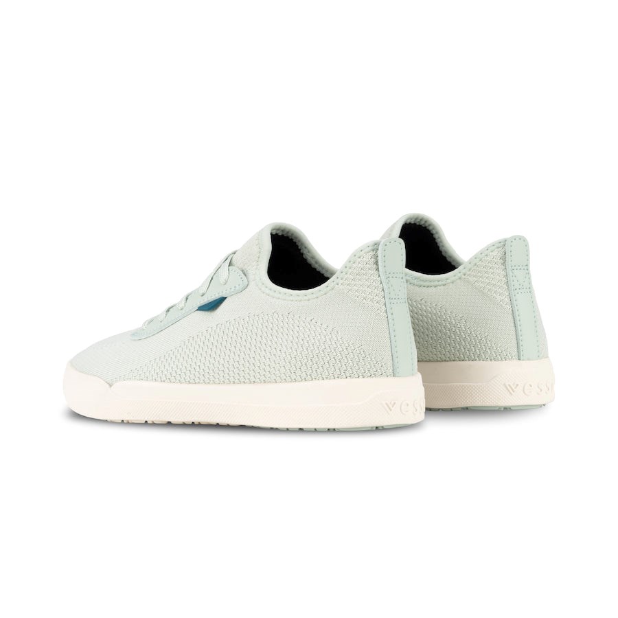 Green Women's Vessi Weekend Sneakers | 74298BRTX