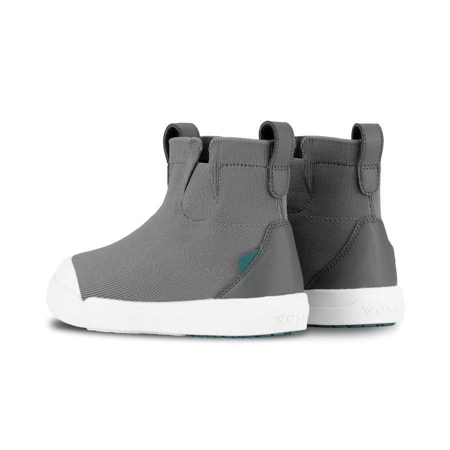 Grey Kids' Vessi Weekend Chelsea Boots | 93658KVWE