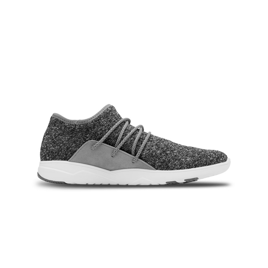 Grey Men's Vessi CityScape Classic Sneakers | 83516TIXK