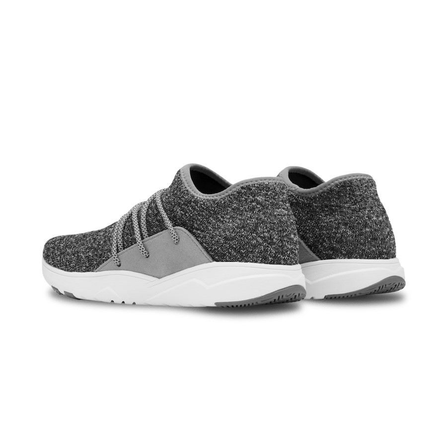 Grey Men's Vessi CityScape Classic Sneakers | 83516TIXK