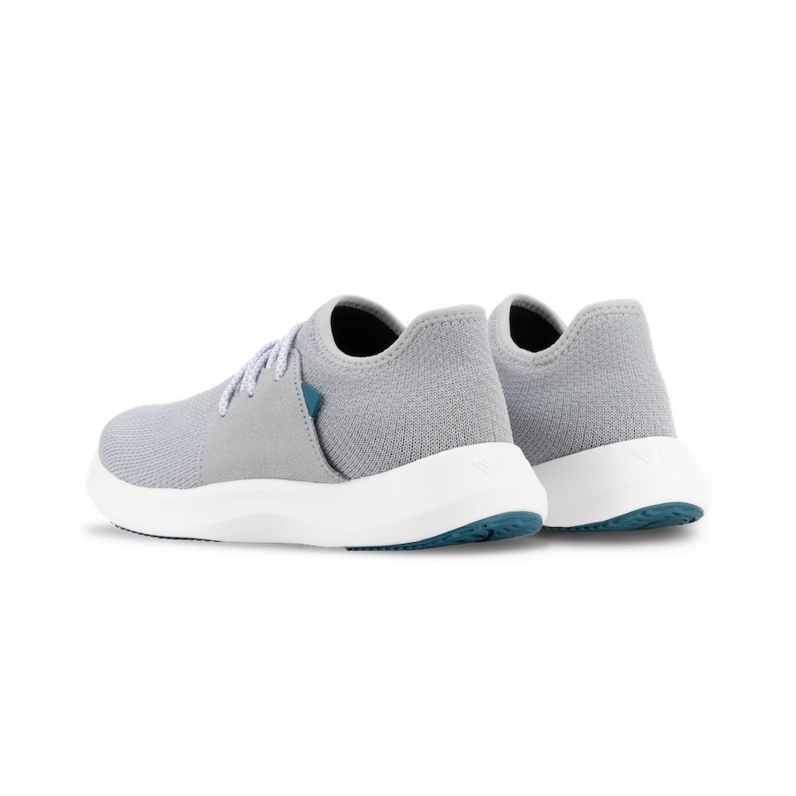 Grey Men's Vessi Everyday Classic Sneakers | 30978FXWU