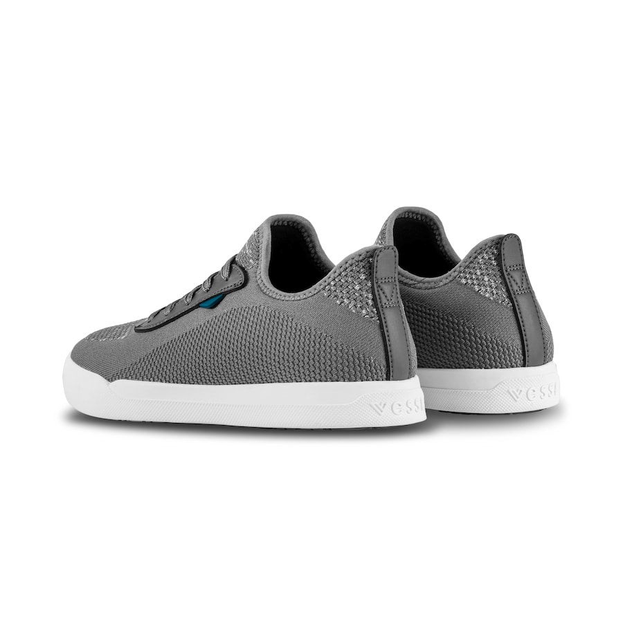 Grey Men's Vessi Weekend Sneakers | 53842RZQP