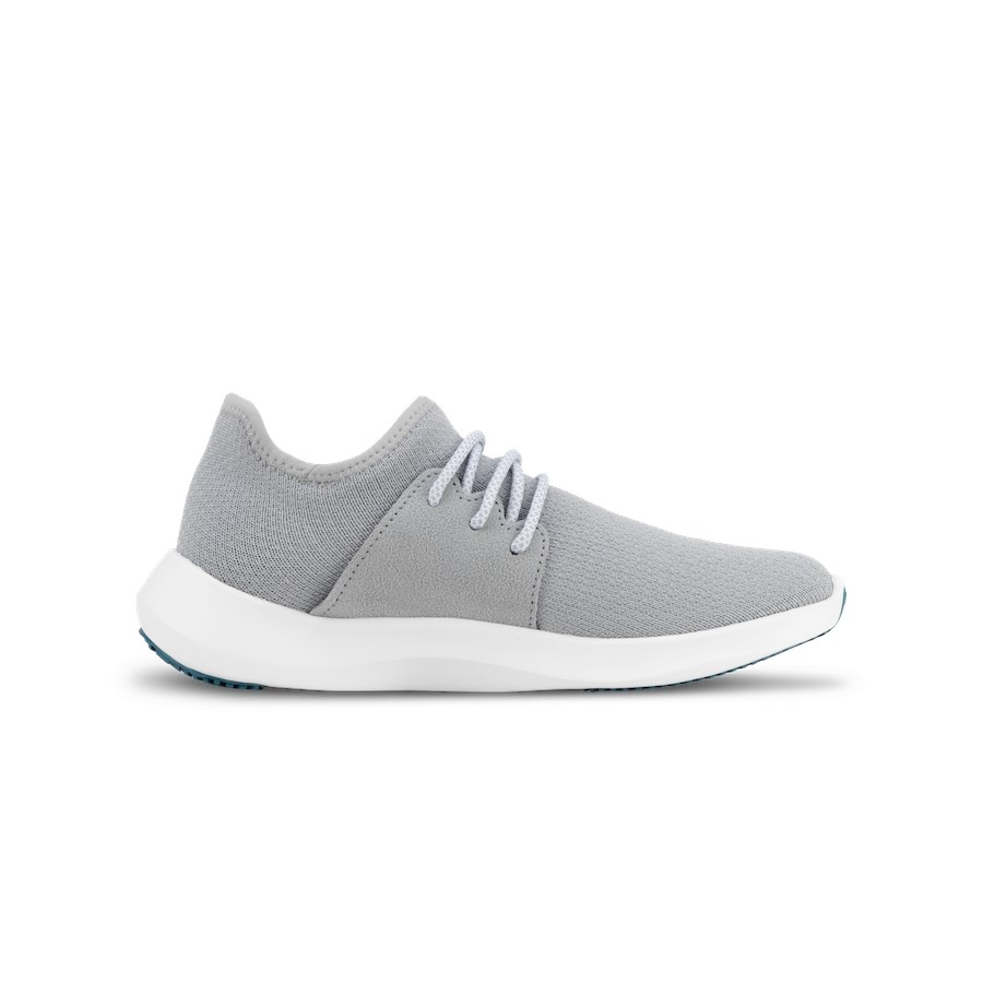 Grey Women's Vessi Everyday Classic Sneakers | 41285BYET