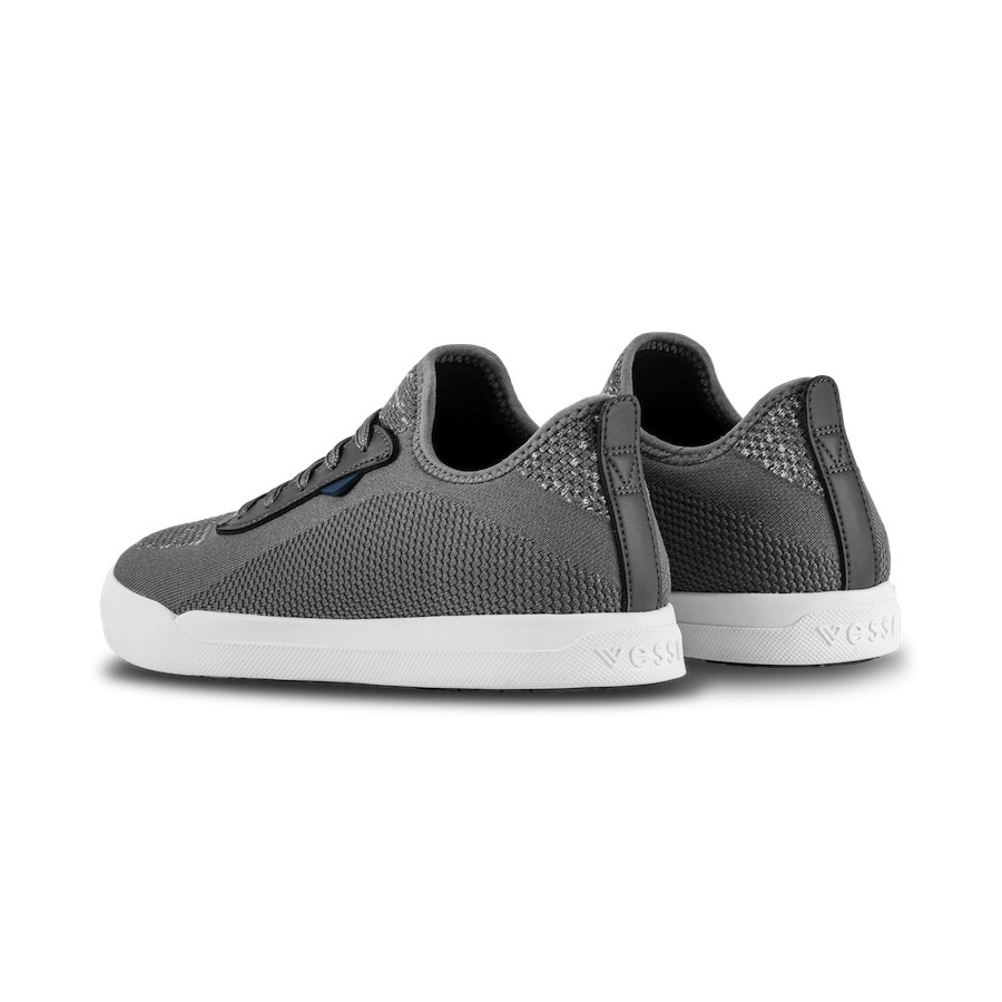 Grey Women's Vessi Weekend Sneakers | 14536MPSB