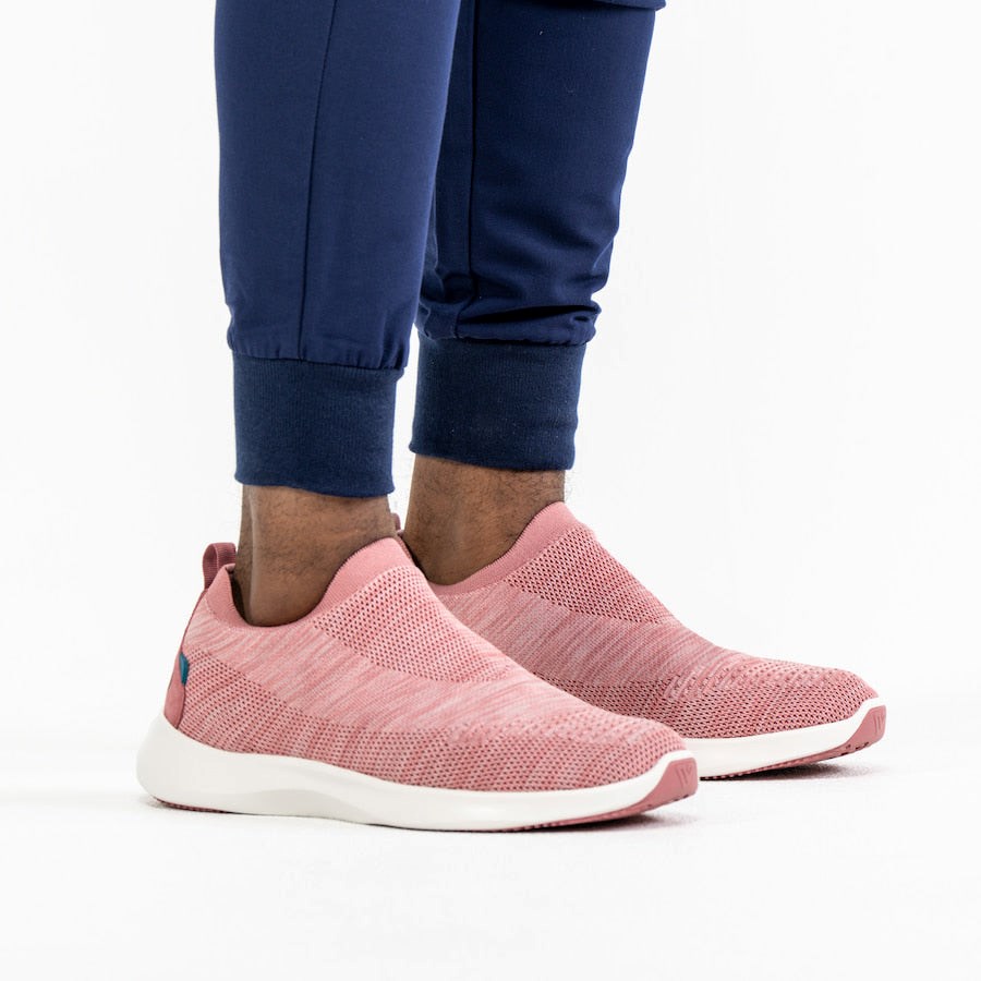 Pink Men's Vessi Everyday Move Slip On Shoes | 15479GFZH