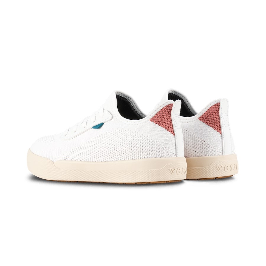 Pink Men's Vessi Weekend Sneakers | 96203KPRW