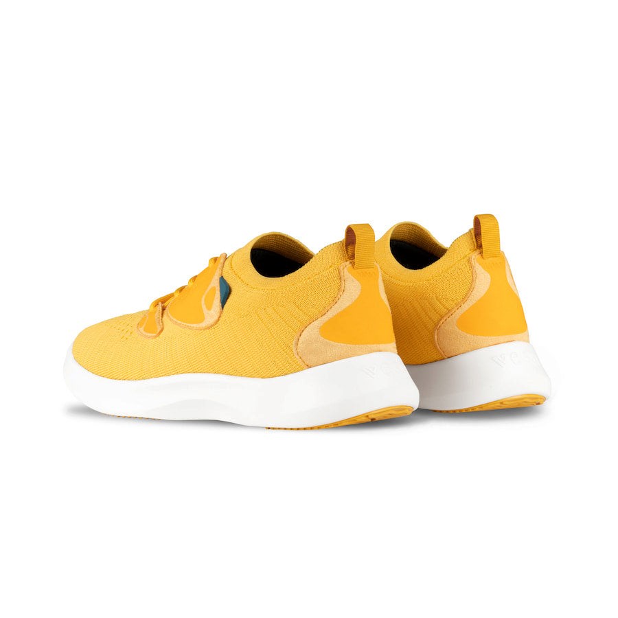 Yellow Men's Vessi Everyday Move Sneakers | 93560RCDF