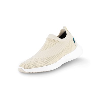 Beige Men's Vessi Everyday Move Slip On Shoes | 26013FBZK