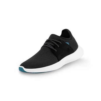 Black Men's Vessi Everyday Classic Sneakers | 68910UGDZ