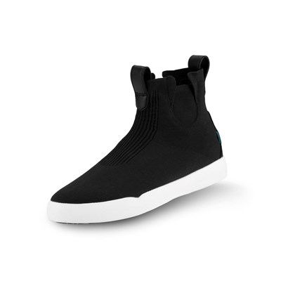 Black Men's Vessi Weekend Chelsea Boots | 21906VIUA