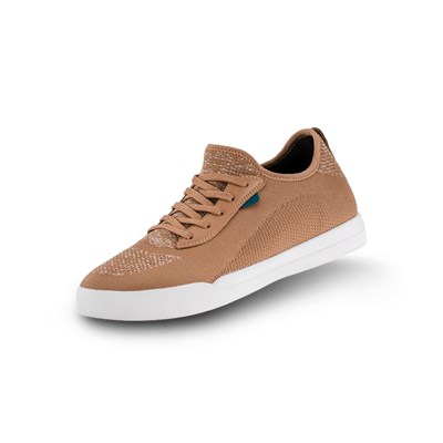 Brown Men's Vessi Weekend Sneakers | 28671NUVH