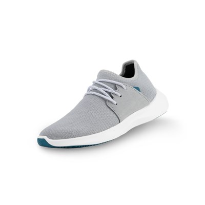 Grey Men's Vessi Everyday Classic Sneakers | 30978FXWU