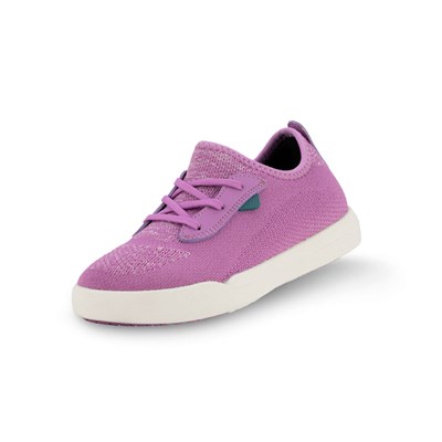 Purple Kids' Vessi Weekend Sneakers | 30862SLGR